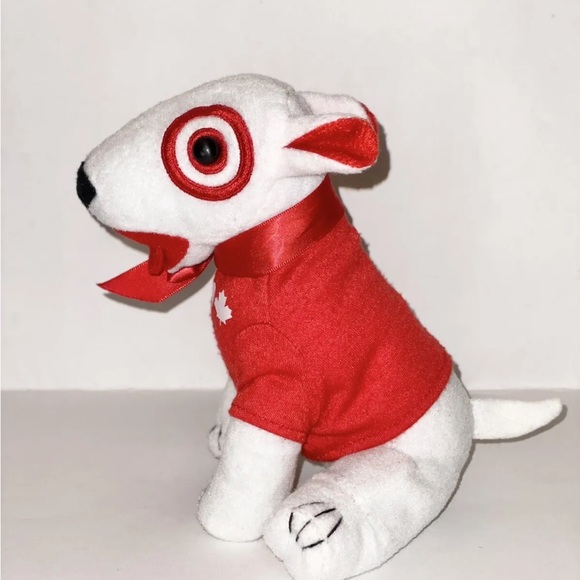 2012/13 Target Bullseye Mapleleaf T-Shirt Dog Plush Rare Number #1173 of 5000 - Picture 3 of 11